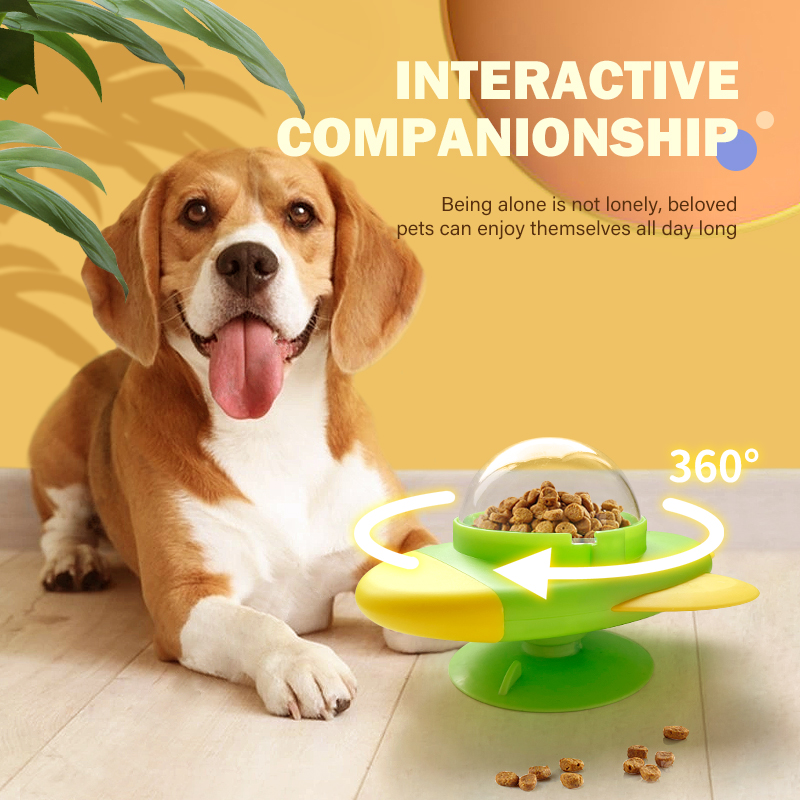 Dog Puzzle Feeder Toy - Mainan Puzzle Kucing Anjing Berbentuk Roket