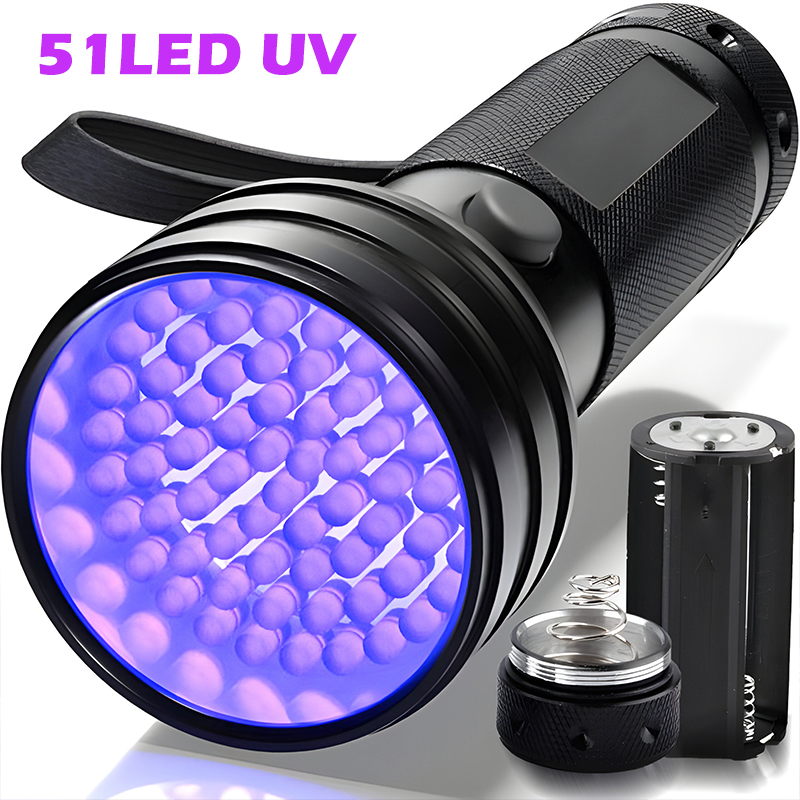 Pet Beds - 9/12/21/51 Senter UV LED Portabel Lampu