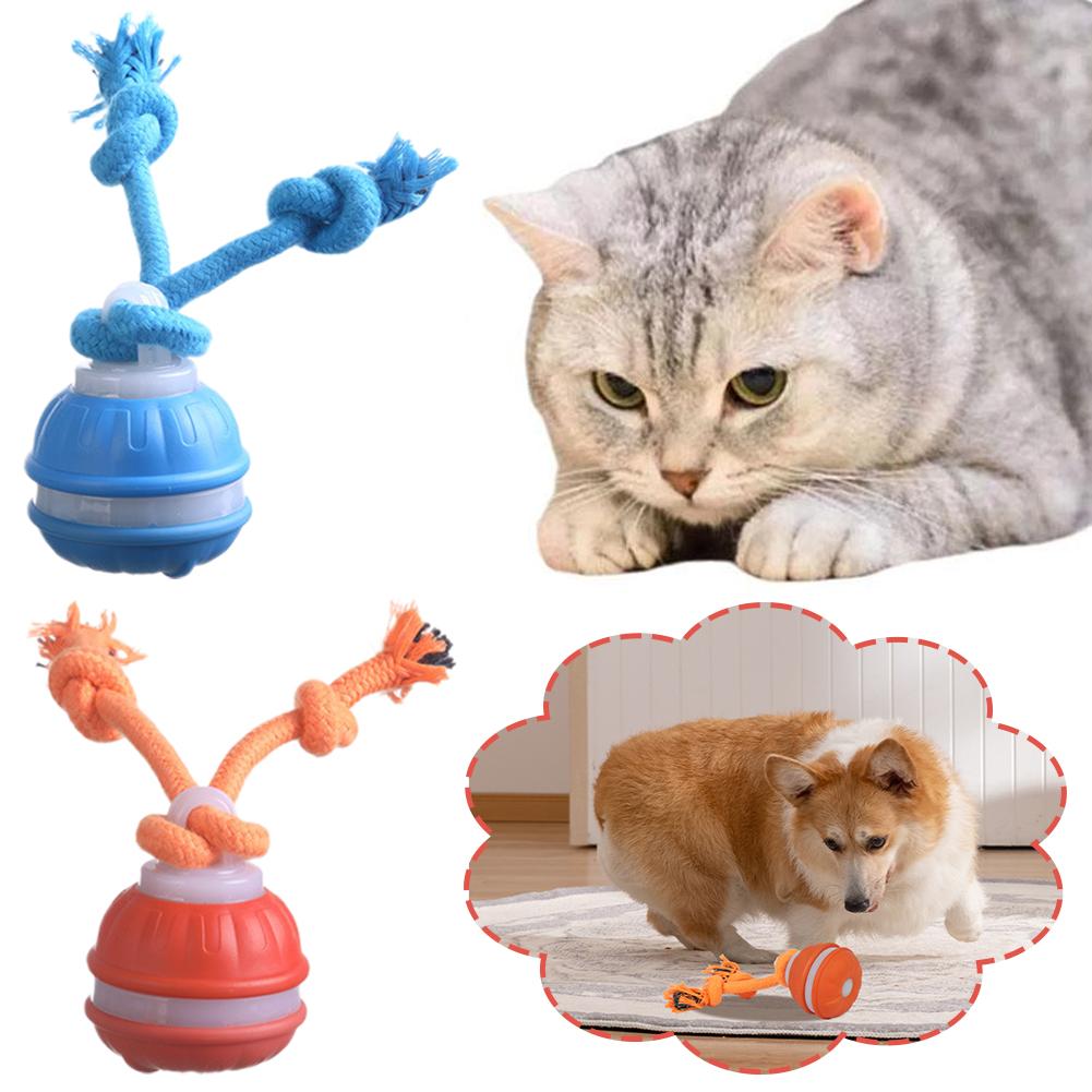 Automatic Moving Dog Ball - Bola Anjing Pintar Isi Ulang, Mainan