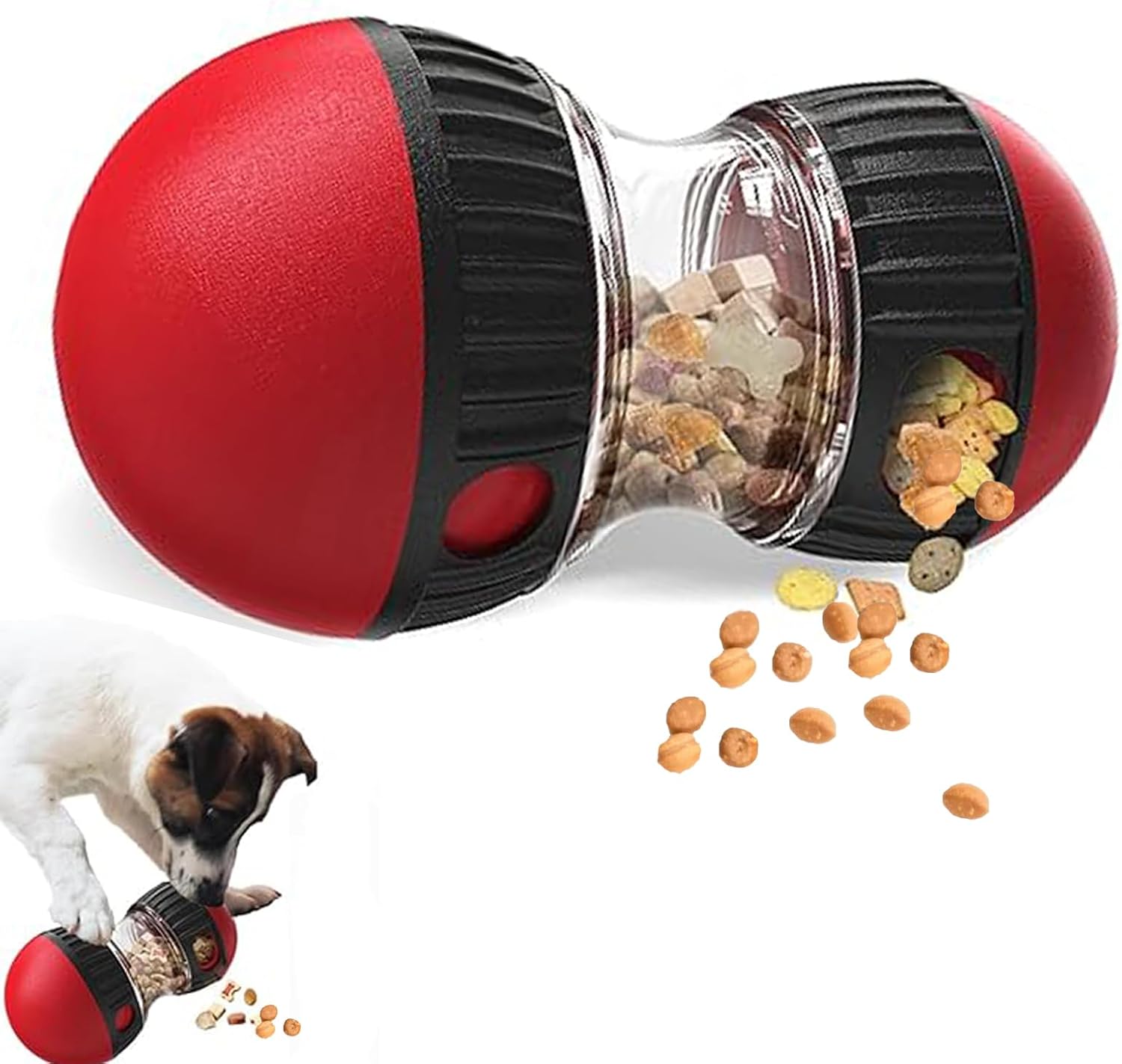 Dog Puzzle Feeder Toy - Mainan Anjing & Bola Pengumpan Lambat