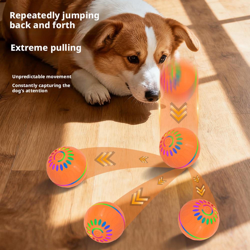 Automatic Moving Dog Ball - Bola Mainan Anjing Pintar Otomatis Interaktif