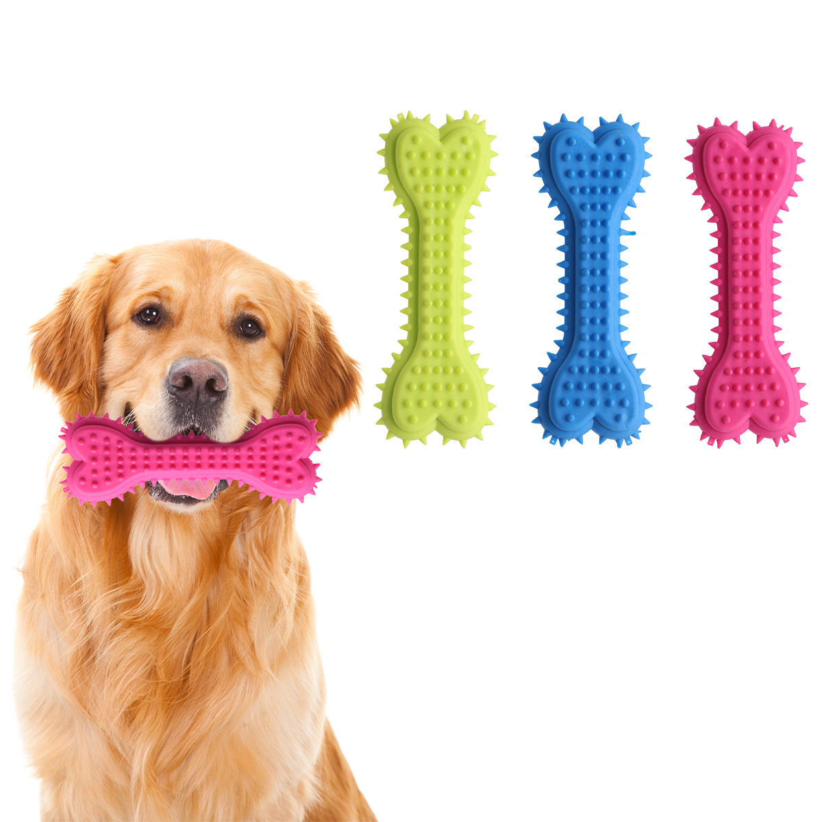 Indestructible Dog Chew Toy - Mainan anjing untuk anjing kecil, mainan