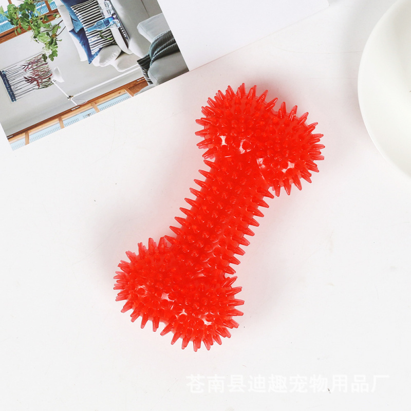 Teeth Cleaning Dog Chew Bone - Mainan hewan peliharaan untuk anjing besar,