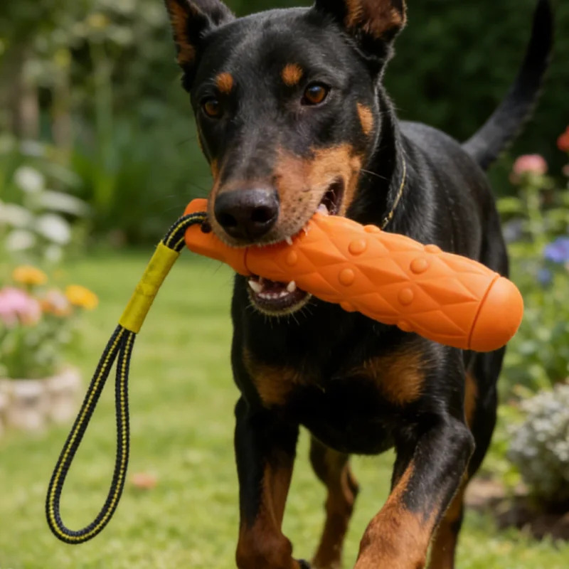 Dog Rope Toy Aggressive Chewers - Mainan Kunyah Anjing Anti Rusak EVA
