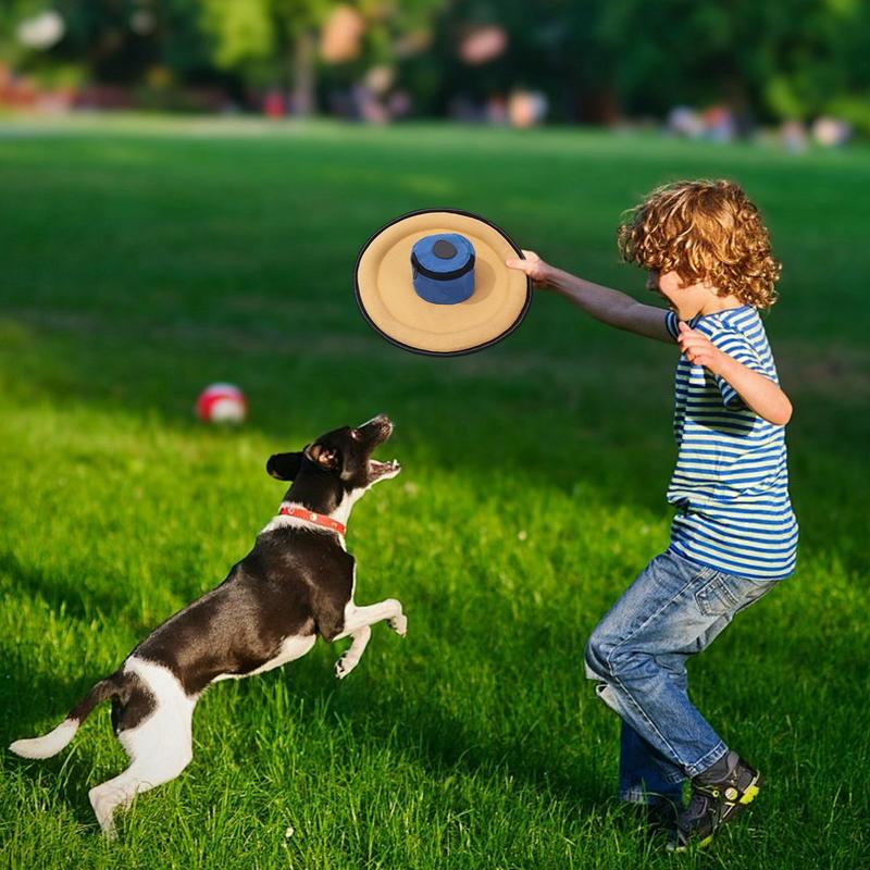 Flying Disc Dog Training Toy - Cakram Terbang Anjing Permainan Anjing Lembut