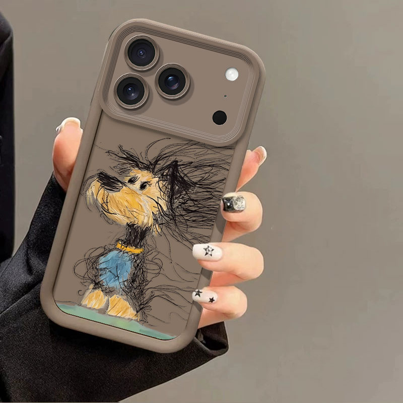 Dog Toys - Casing Silikon Fleksibel Untuk iPhone 17