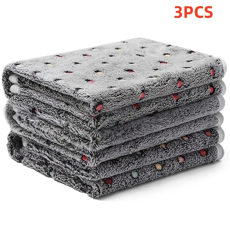 Pet Beds - 3 Buah Selimut Hewan Peliharaan Berbulu