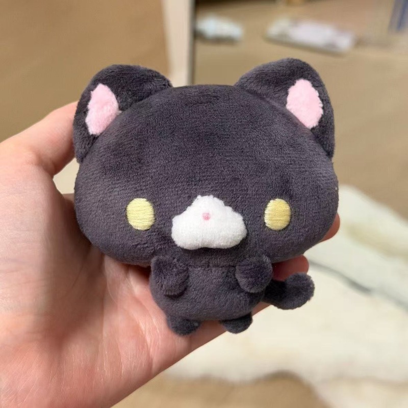 Cat Toys - Boneka Beruang Coklat dan Kucing Hitam
