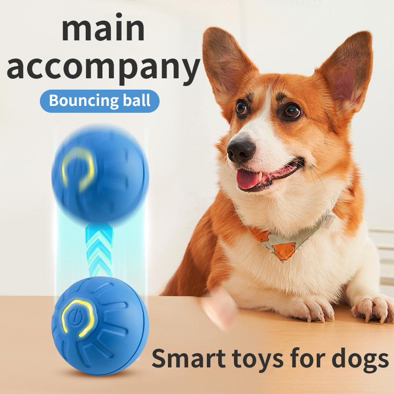 Automatic Moving Dog Ball - Bola Mainan Anjing Otomatis Bergerak, Bola