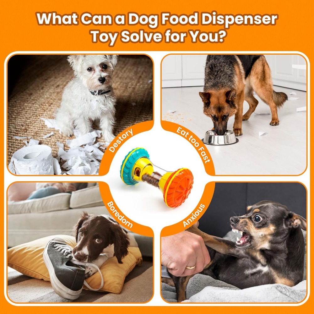 Mainan Anjing Pengeluaran Cami - Rubber Treat Dispensing Dog Toy ulasan dan harga