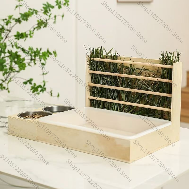Tempat Pakan Kelinci dari Kayu - Pet Beds ulasan dan harga
