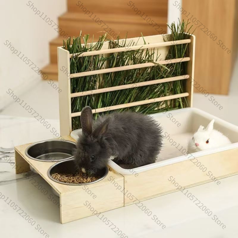 Tempat Pakan Kelinci dari Kayu - Pet Beds ulasan dan harga