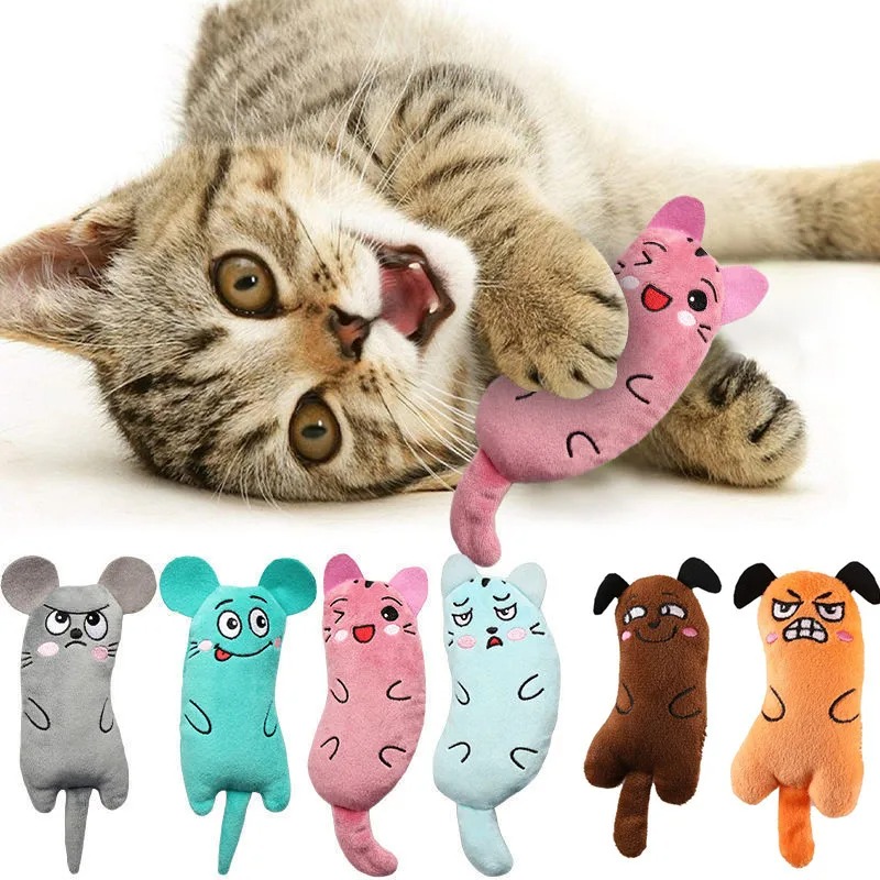 Mainan Kucing Lucu Mainan Kuci - Catnip Interactive Plush Mouse ulasan dan harga