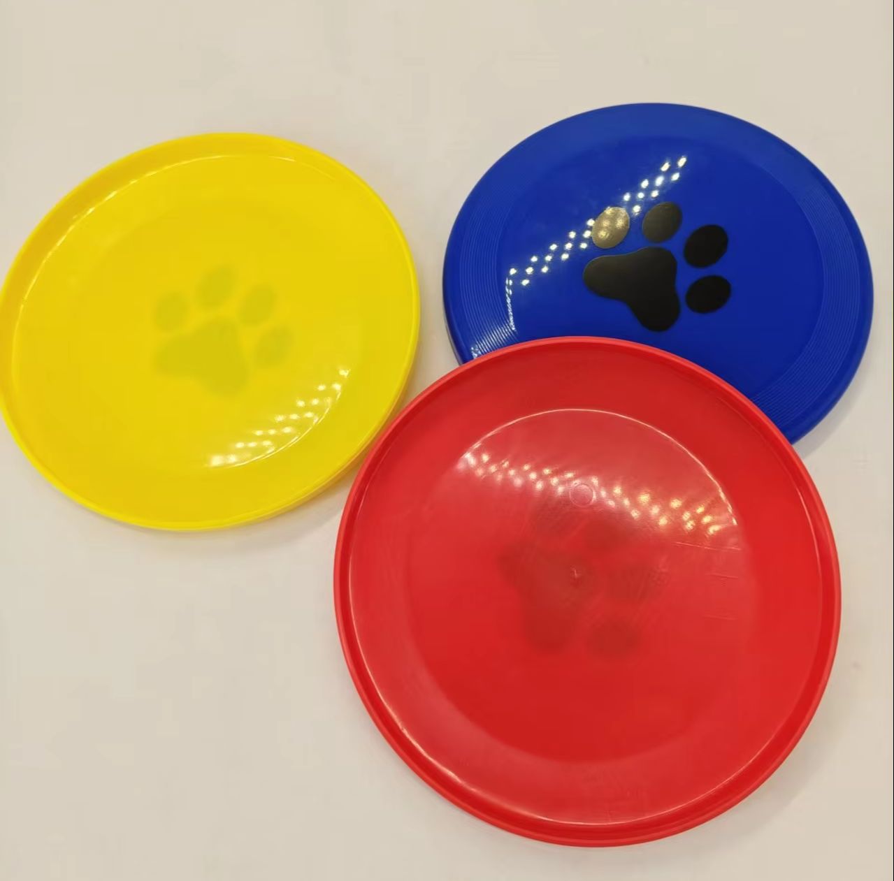 Frisbee Anjing Plastik Keras M - Flying Disc Dog Training Toy ulasan dan harga