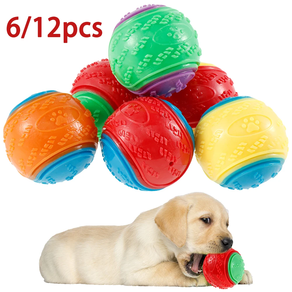6/12 Buah Mainan Bola Melengki - Interactive Squeaky Plush Dog Toy ulasan dan harga