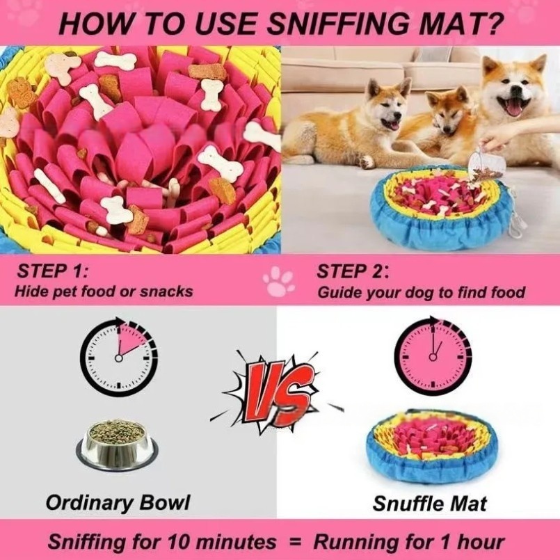 Alas Mengendus Hewan Peliharaa - Snuffle Mat For Dogs ulasan dan harga