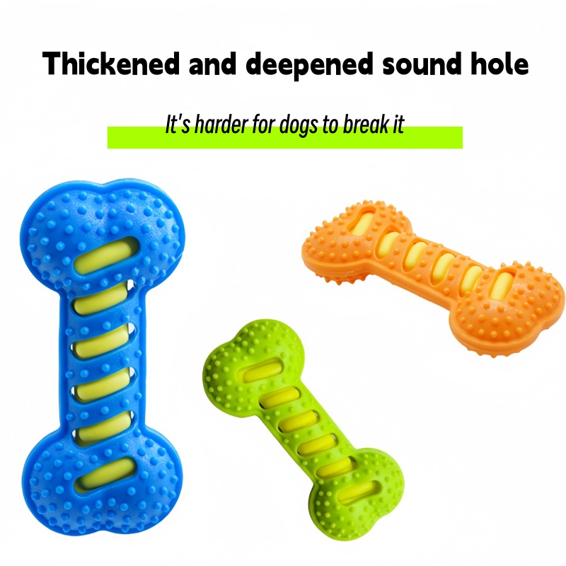 Stik Gigit Karet untuk Anjing, - Teeth Cleaning Dog Chew Bone ulasan dan harga