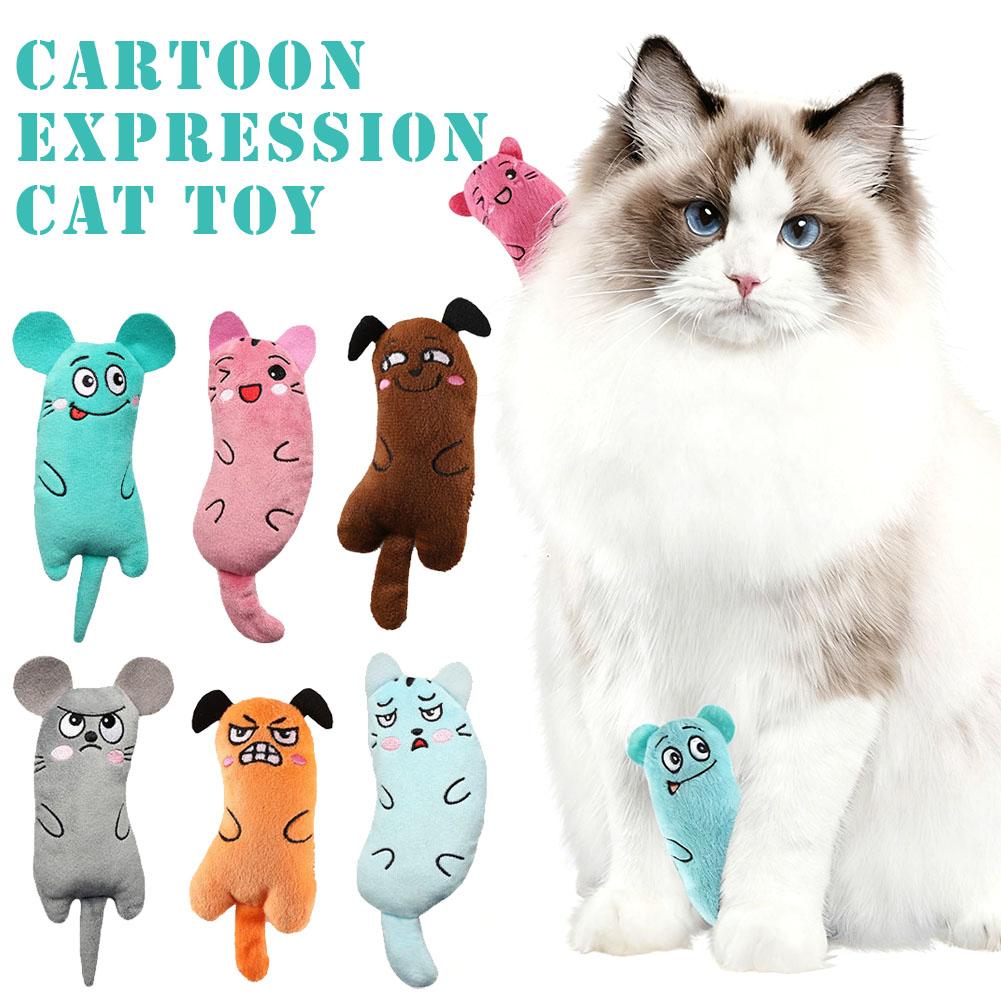 Mainan Kucing Bentuk Tikus Luc - Catnip Interactive Plush Mouse ulasan dan harga