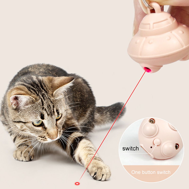 Mainan Laser Kucing, Penunjuk  - Laser Pointer Cat Toy Automatic ulasan dan harga