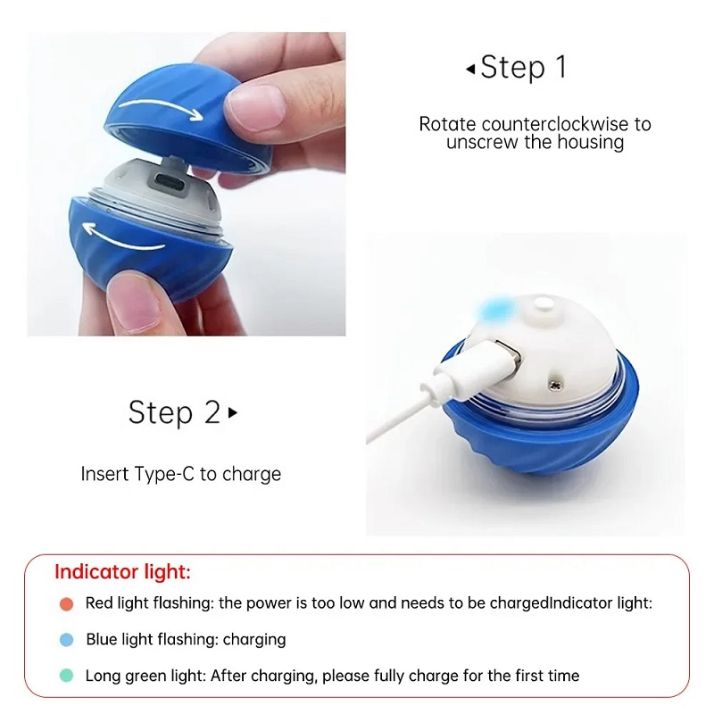 Bola Mainan Anjing Otomatis Be - Automatic Moving Dog Ball ulasan dan harga