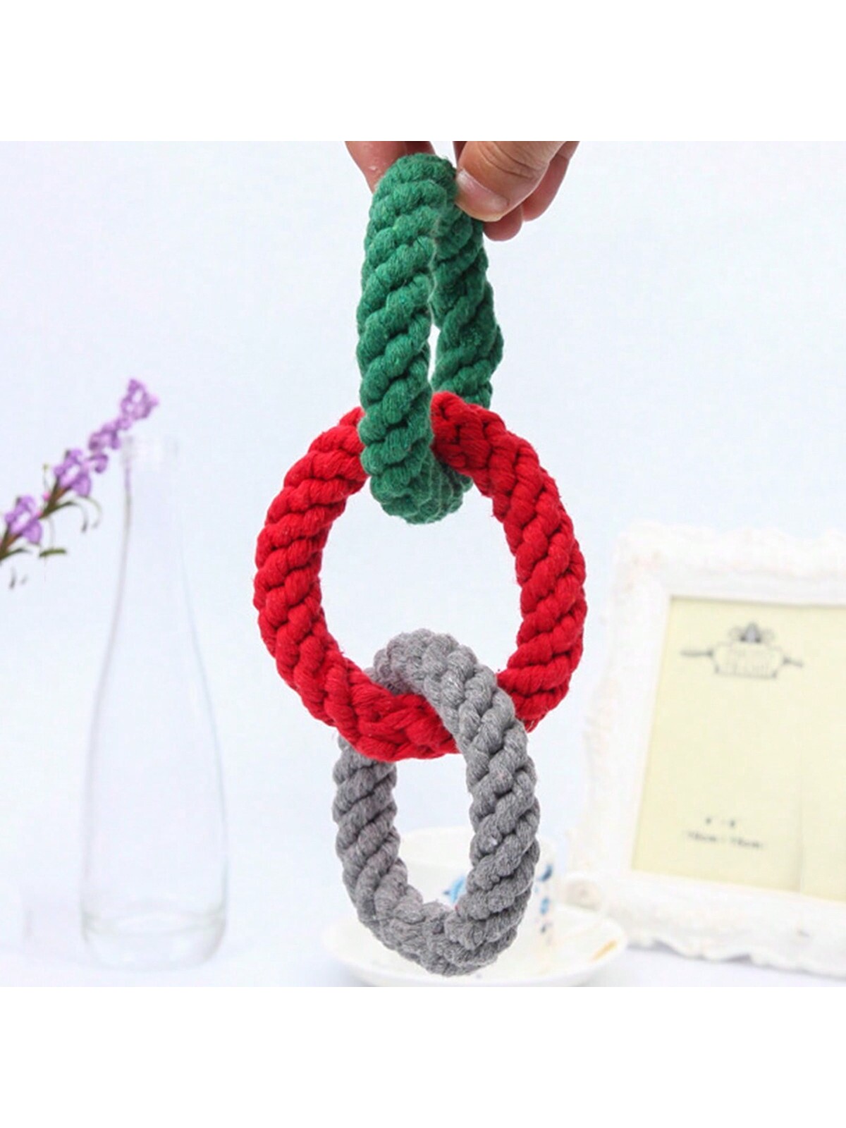 1pc Mainan Kunyah Besar dan Ku - Dog Rope Toy Aggressive Chewers ulasan dan harga