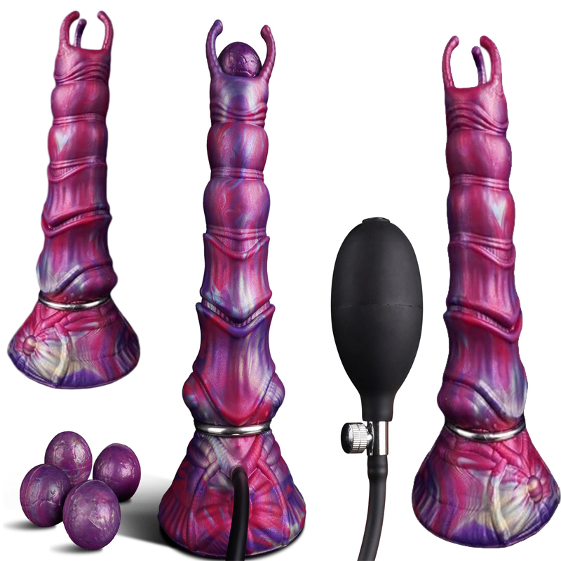 Set Mainan Ovipositor Inflatab - Interactive Squeaky Plush Dog Toy ulasan dan harga