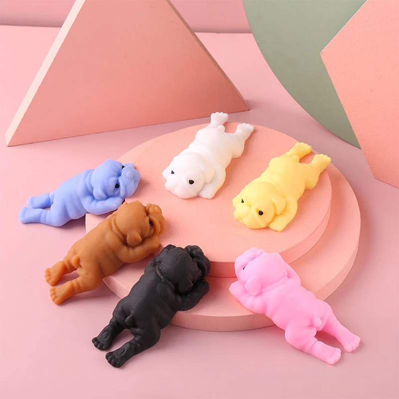 Mainan Fidget Anime Anjing Lic - Interactive Squeaky Plush Dog Toy ulasan dan harga