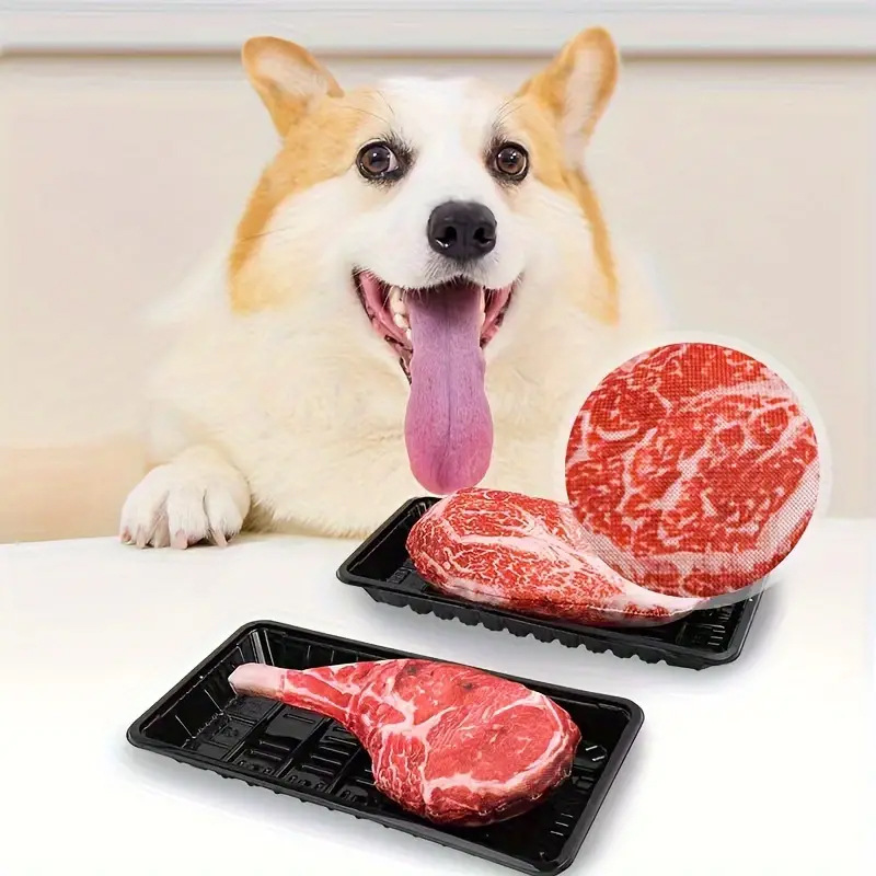 Mainan Anjing Simulasi Steak B - Teeth Cleaning Dog Chew Bone ulasan dan harga