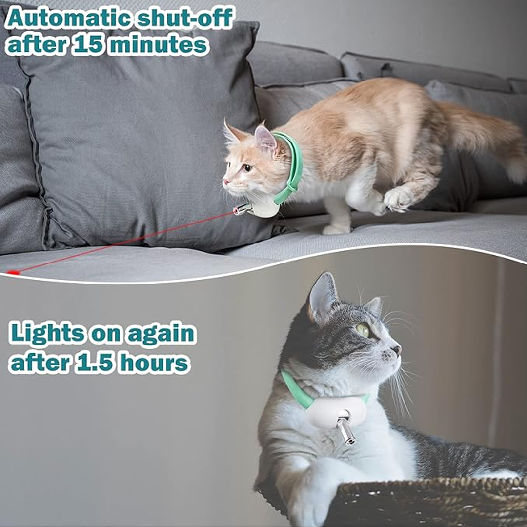 Kerah Penunjuk Laser untuk Kuc - Laser Pointer Cat Toy Automatic ulasan dan harga
