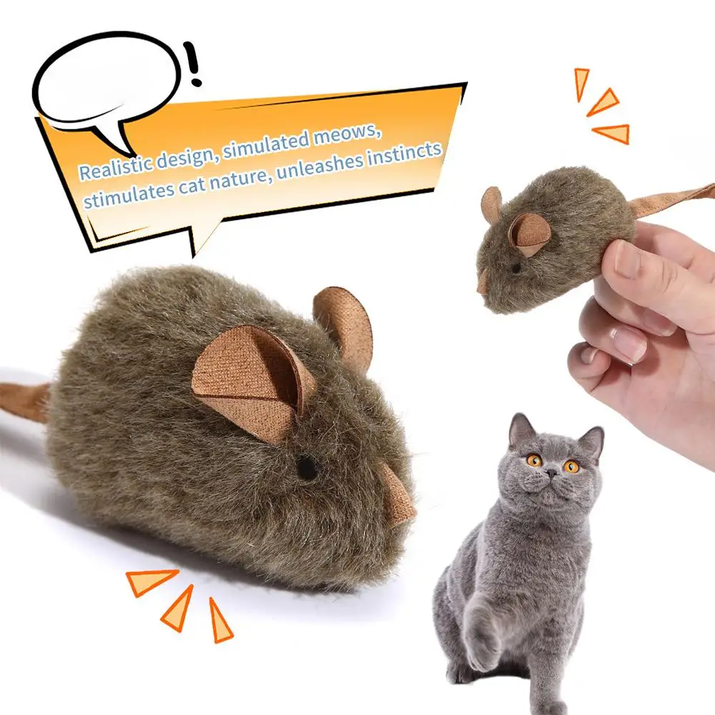 Mainan Tikus Boneka Lucu untuk - Catnip Interactive Plush Mouse ulasan dan harga
