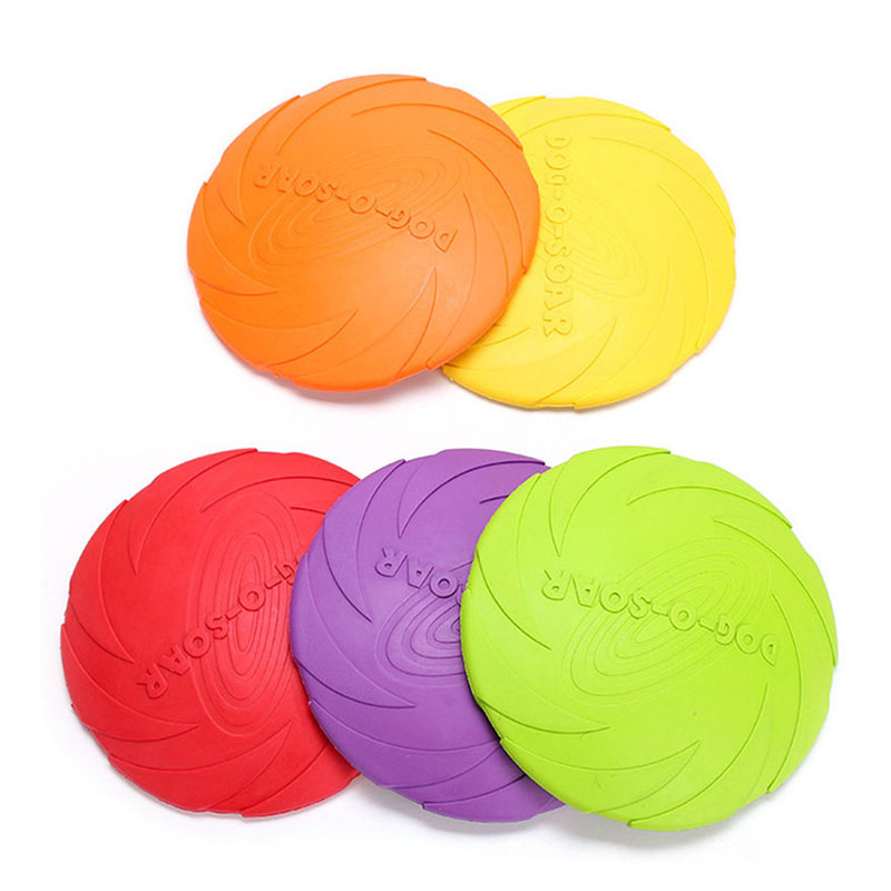Mainan Piring Cakram Terbang A - Flying Disc Dog Training Toy ulasan dan harga