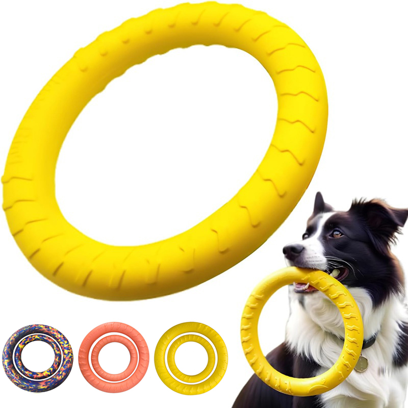 Mainan Anjing, Cakram Terbang  - Flying Disc Dog Training Toy ulasan dan harga