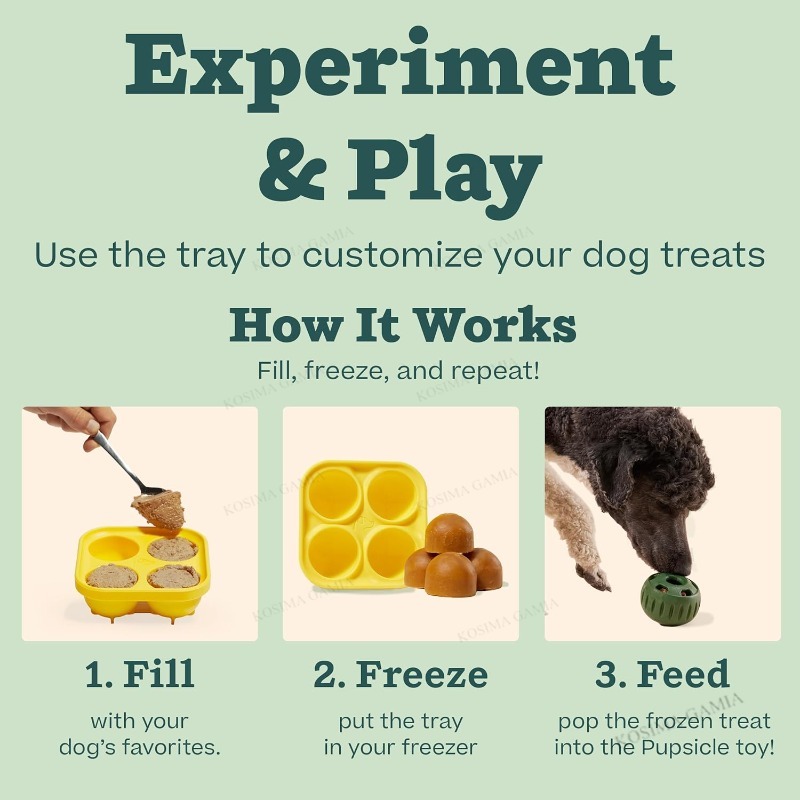 Mainan Kunyah Anjing Pengeluar - Rubber Treat Dispensing Dog Toy ulasan dan harga