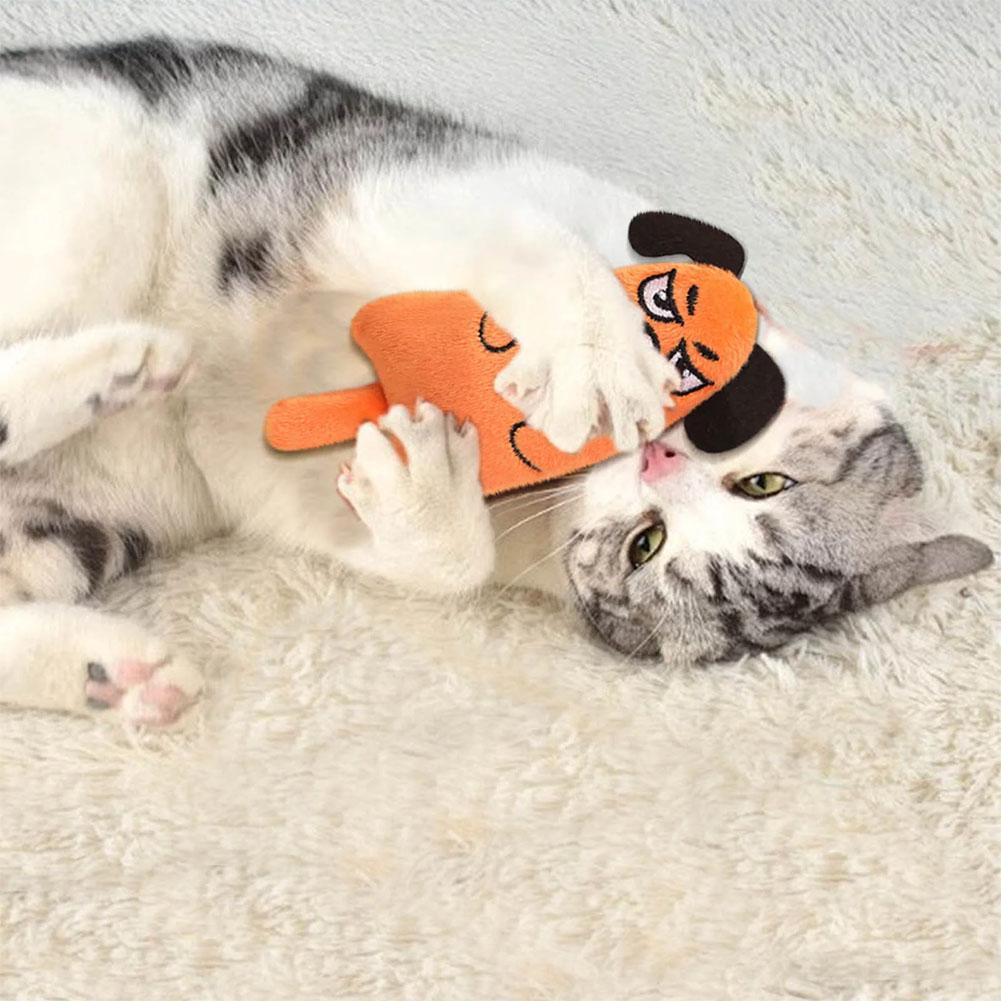 Mainan Kucing Bentuk Tikus Luc - Catnip Interactive Plush Mouse ulasan dan harga