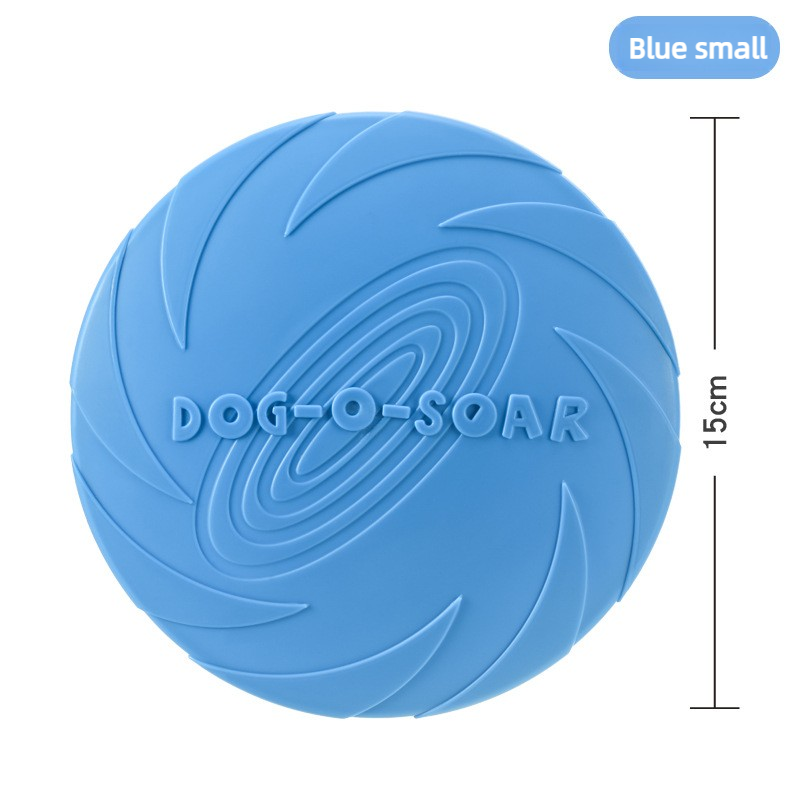 Mainan Anjing Silikon Flying D - Flying Disc Dog Training Toy ulasan dan harga
