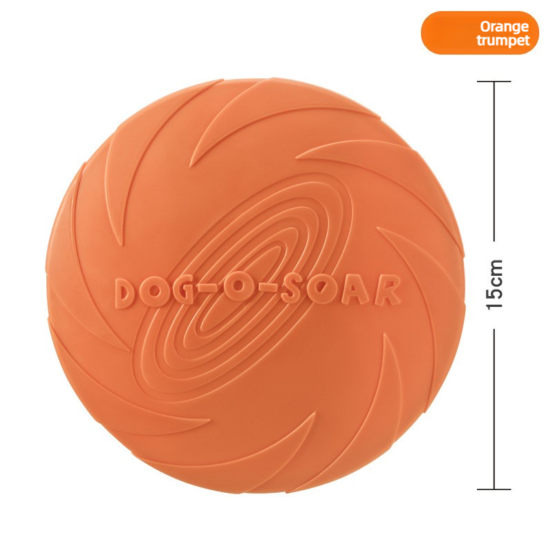 Mainan Anjing Silikon Flying D - Flying Disc Dog Training Toy ulasan dan harga