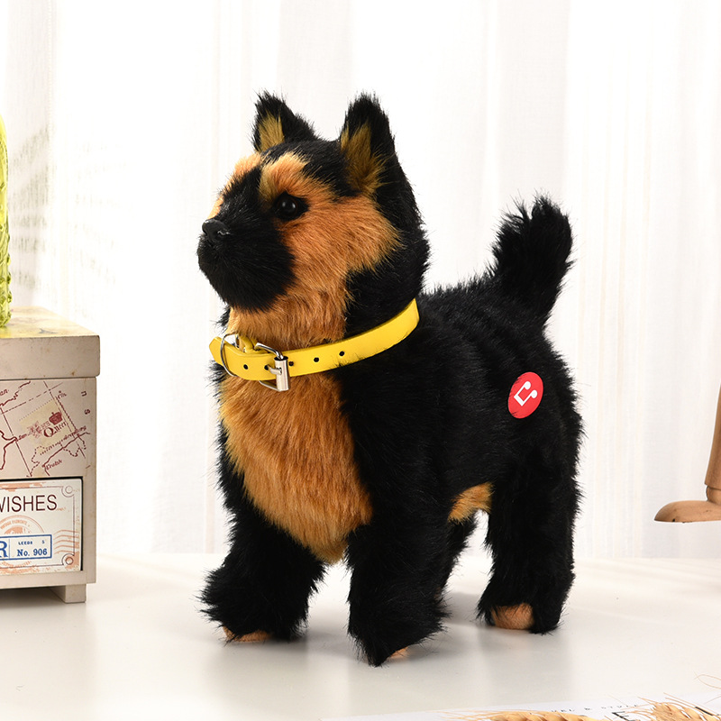 Mainan Anjing Mewah Elektronik - Interactive Squeaky Plush Dog Toy ulasan dan harga