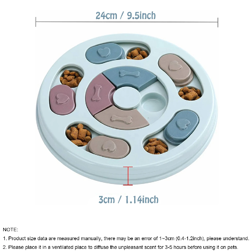 Mangkuk Penyembunyi Makanan An - Dog Puzzle Feeder Toy ulasan dan harga
