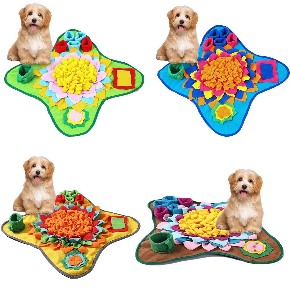 Keset hewan peliharaan yang ba - Dog Puzzle Feeder Toy ulasan dan harga