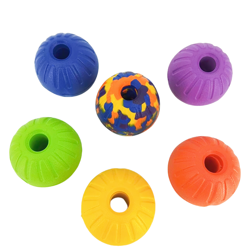 7Cm/9Cm Bola Berongga Eva Bola - Indestructible Dog Chew Toy ulasan dan harga
