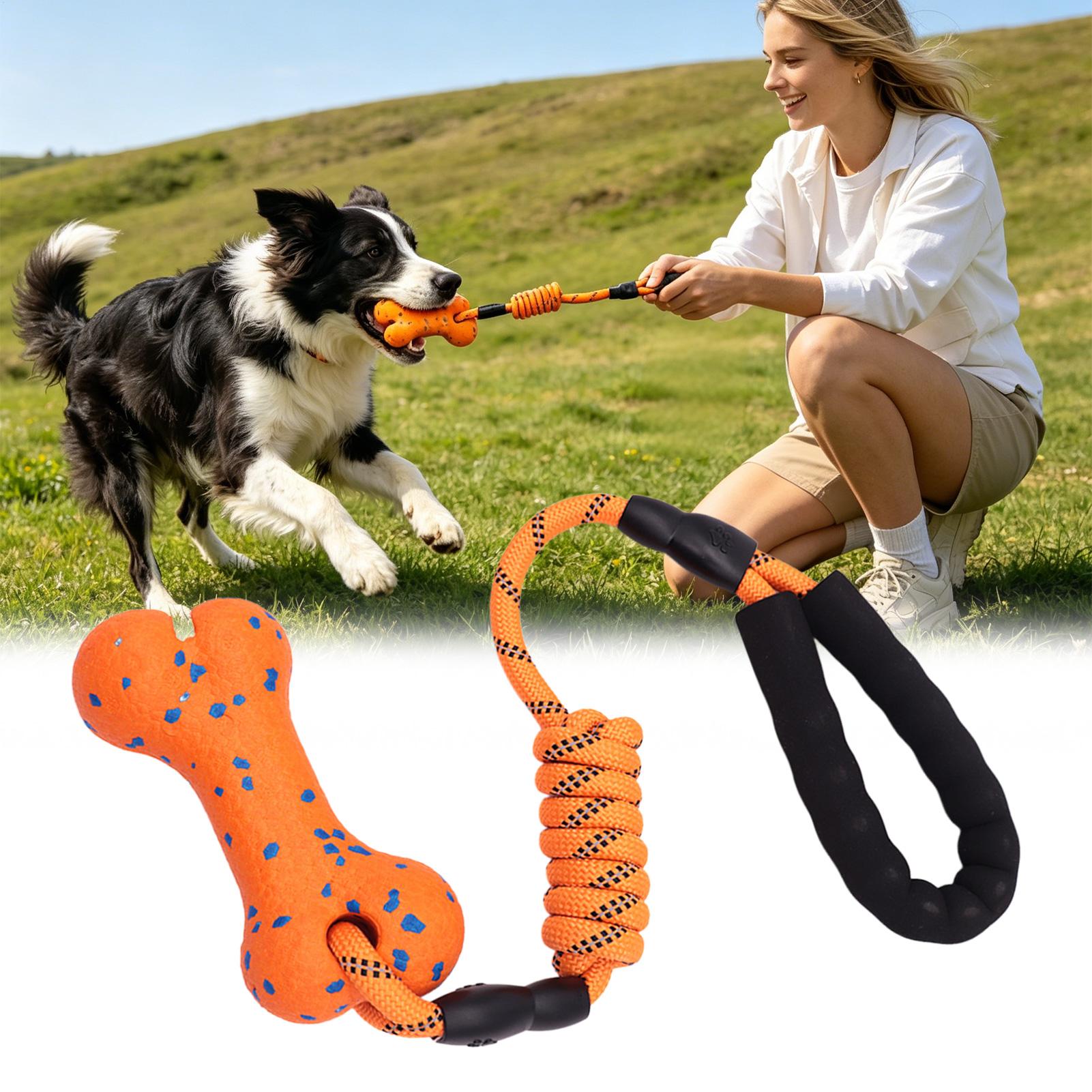Mainan Anjing Tarik Tali Inter - Dog Rope Toy Aggressive Chewers ulasan dan harga