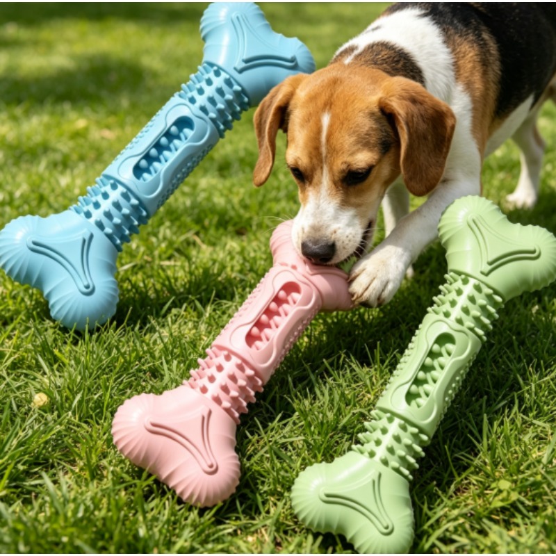 Set Mainan Kunyah Hewan Peliha - Teeth Cleaning Dog Chew Bone ulasan dan harga