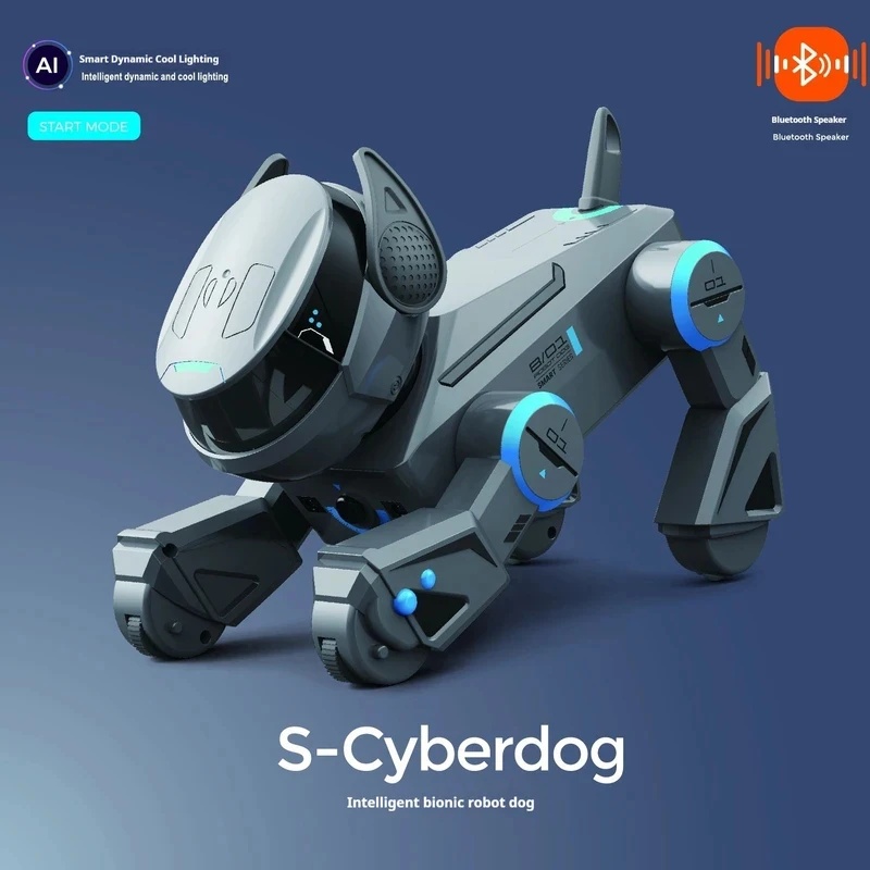 Robot Anjing Pintar AI dengan  - Dog Toys ulasan dan harga